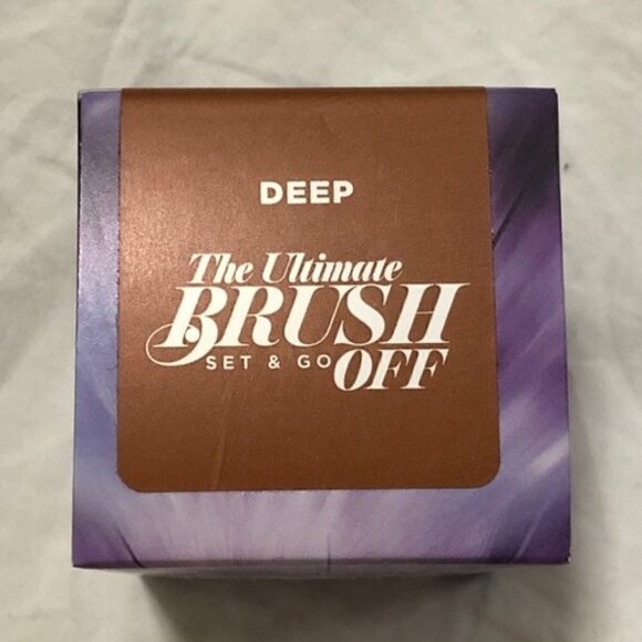 URBAN Decay The Ultimate Brush Off set & go Deep translucent loose powder New - Picture 3 of 6